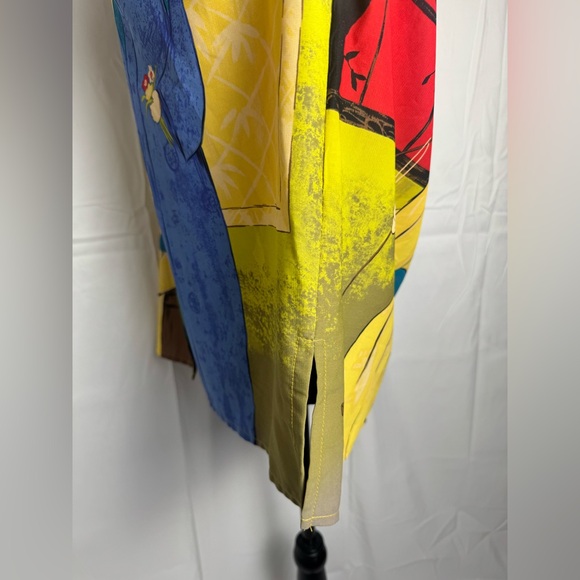 Sag Harbor XL Vintage Oriental Asian Women Button Blouse - Picture 6 of 10